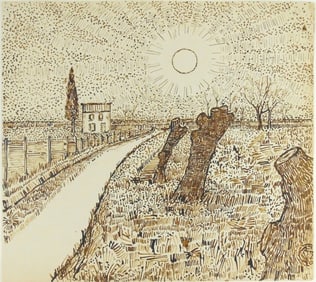 Vincent Van Gogh* (1853-1890) Ink Drawing (See Disclaimer)