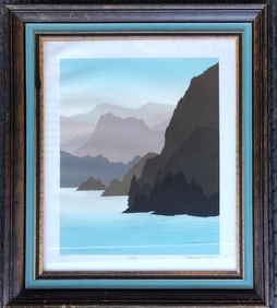 Robert Wilson (B. 1941) Lake Tahoe Lithograph