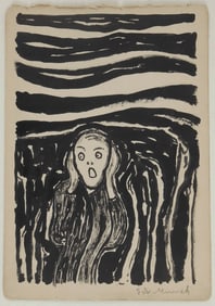 Edvard Munch* (1863-1944) Ink Drawing (See Disclaimer)