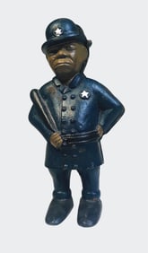 Cast Iron "Mulligan" Policeman Coin Bank