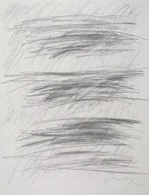Cy Twombly* (1928-2011) Pencil Drawing (See Disclaimer)