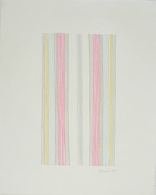 Gene Davis* (1920-1985) Mixed Media Drawing (See Disclaimer)