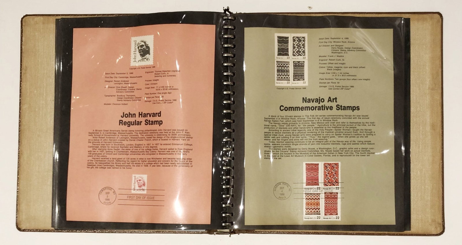 U.S. & World Collectible Postage Stamps: Group of collectible old postage stamps. Removed from a recently deceased estate.