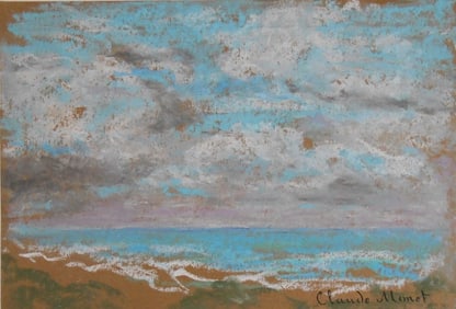 Claude Monet* (1840-1926) Pastel (See Guarantee & Disclaimer)