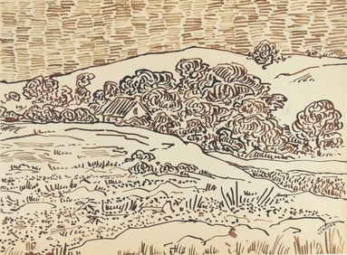 Vincent Van Gogh* (1853-1890) Pen & Ink Drawing (See Guarantee & Disclaimer)
