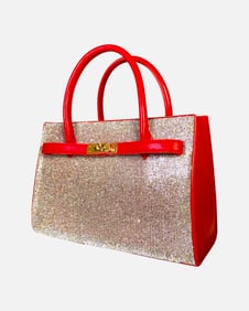 Timmy Woods Crystal-Beaded Purse