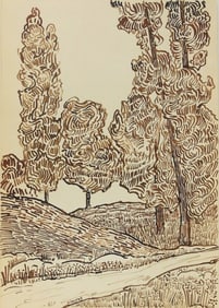 Vincent Van Gogh* (1853-1890) Pen & Ink Drawing (See Guarantee & Disclaimer)