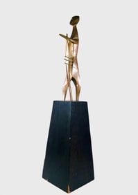 Askar Yessenbayev (B. 1959) Bronze Figure