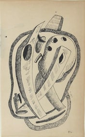 Fernand Leger* (1881-1955) Pen & Ink Drawing (See Disclaimer)