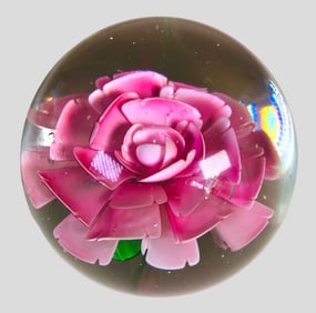 French Glass Paperweight