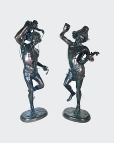 Albert Carrier (1824-1887) Bronze Figures