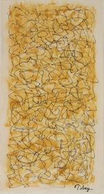 Mark Tobey* (1890-1976) Tempera On Paper (See Disclaimer)