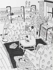 Florent Stosskopf (B. 1989) Ikea Drawing