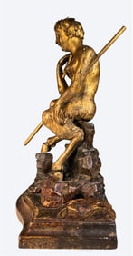 Carved Giltwood Figure, Italian, 18th Century