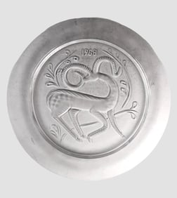Lalique 1968 Collector's Plate