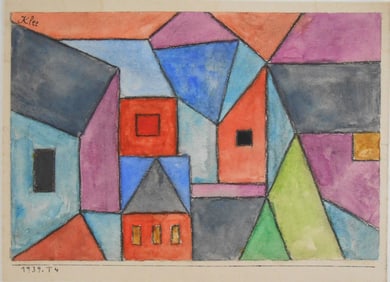 Paul Klee* (1879-1940) Watercolor (See Guarantee & Disclaimer)