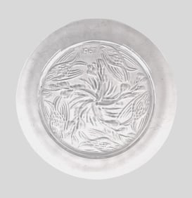 Lalique 1967 Collector's Plate