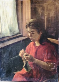 Janos Z. Molnar (1880-1960) Oil On Canvas