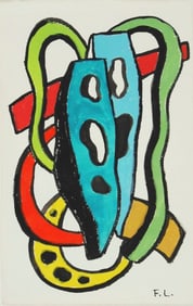 Fernand Leger* (1881-1955) Gouache (See Guarantee & Disclaimer)
