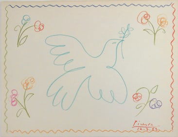 Pablo Picasso* (1881-1973) Drawing (See Guarantee & Disclaimer)