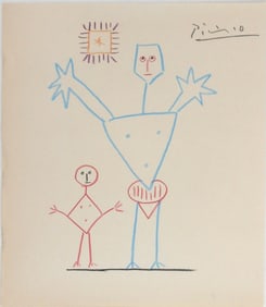 Pablo Picasso* (1881-1973) Drawing (See Guarantee & Disclaimer)