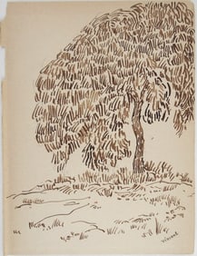 Vincent Van Gogh* (1853-1890) Sketchbook Drawing (See Guarantee & Disclaimer)