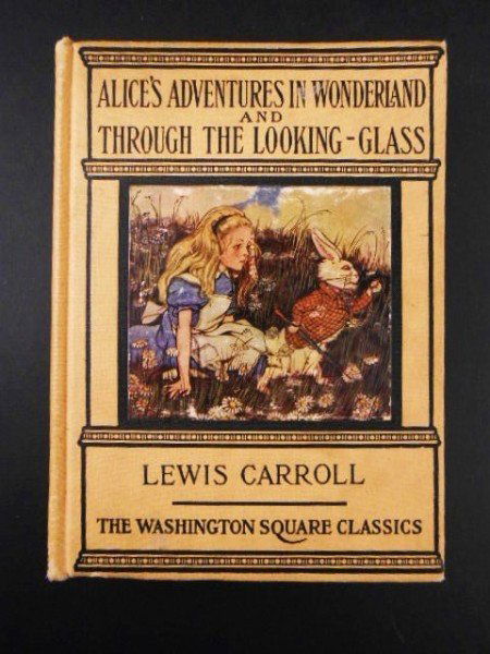 Alice's Adventures In Wonderland: By Lewis Carroll. The Washington Square Classics, George W. Jacobs & Company, Philadelphia. Hardcover, very good condition.SHIPPING NOTE: Although Preston Hall Gallery does not typically offer any pac