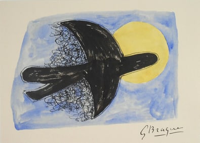 Georges Braque* (1882-1963) Watercolor (See Guarantee & Disclaimer