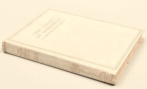 The Vicar Of Wakefield By Oliver Goldsmith: The Vicar of Wakefield by Oliver Goldsmith, illustrated and signed by Arthur Rackham. Limited edition of 575, this being number 251. Published by George G. Harrap & Co, 1920. Light foxing to the