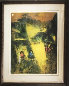 Yingchan Hoi (1918-2010) Color Lithograph