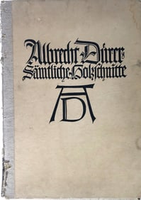 Albrecht Durer Portfolio Of Woodcuts, 1938