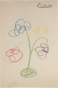 Pablo Picasso* (1881-1973) Drawing (See Guarantee & Disclaimer)