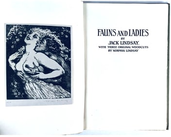 Fauns And Ladies By Jack Lindsay, 1923