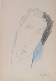 Amedeo Modigliani* (1884-1920) Pencil Drawing (See Guarantee & Disclaimer)
