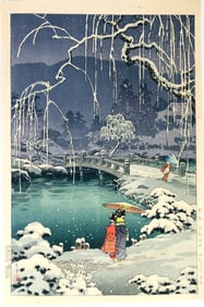 Tsuchiya Koitsu (1870-1949) Woodblock Print
