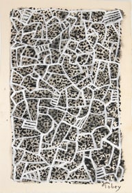 Mark Tobey* (1890-1976) Tempera On Paper (See Guarantee & Disclaimer)