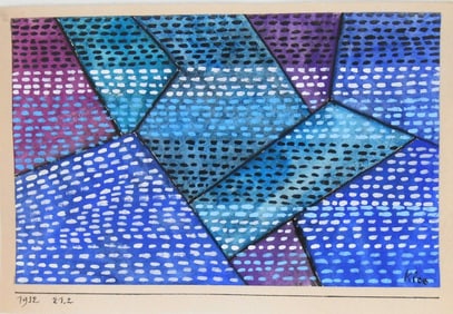 Paul Klee* (1879-1940) Watercolor (See Guarantee & Disclaimer)