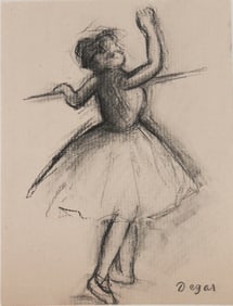 Edgar Degas* (1834-1917) Charcoal Sketch (See Guarantee & Disclaimer)