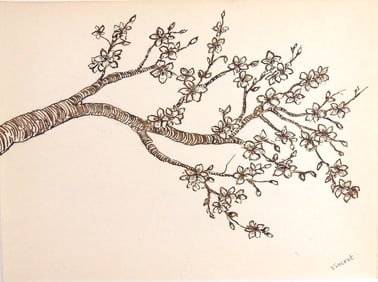Vincent Van Gogh* (1853-1890) Brown Ink Drawing (See Guarantee & Disclaimer)