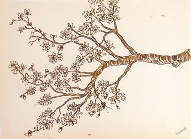 Vincent Van Gogh* (1853-1890) Brown Ink Drawing (See Guarantee & Disclaimer)