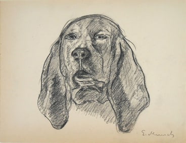 Edvard Munch* (1863-1944) Sketchbook Drawing (See Guarantee & Disclaimer)