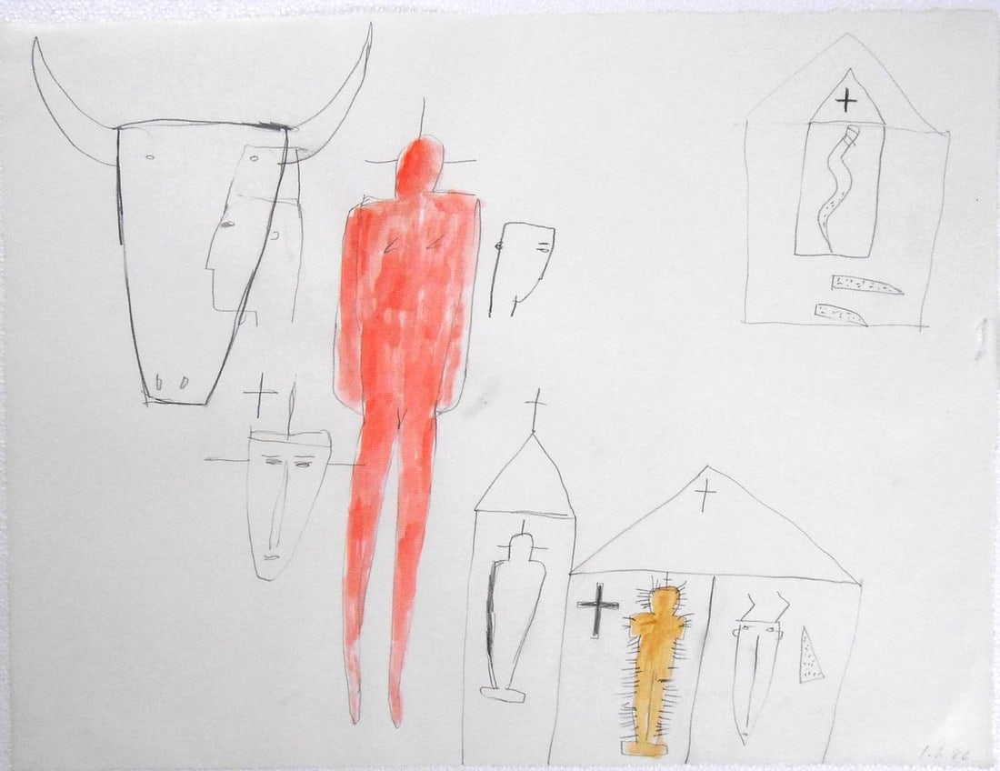 James Brown* (1951-2020) Drawing (See Guarantee) (1 of 2)