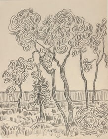 Vincent Van Gogh* (1853-1890) Pencil Drawing (See Guarantee & Disclaimer)