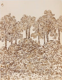 Vincent Van Gogh* (1853-1890) Ink Drawing (See Guarantee & Disclaimer)