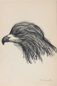 Edvard Munch* (1863-1944) Sketchbook Drawing (See Guarantee & Disclaimer)