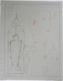 James Brown* (1951-2020) Drawing (See Guarantee)