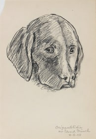 Edvard Munch* (1863-1944) Sketchbook Drawing (See Guarantee & Disclaimer)