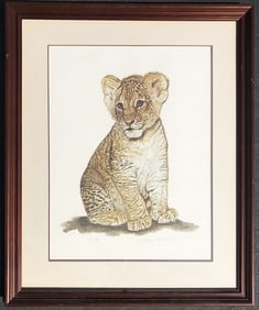 Jacquie Vaux Original Color Lithograph, Signed