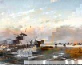 Dutch Oil Painting, 19th Century, Signed & Dated