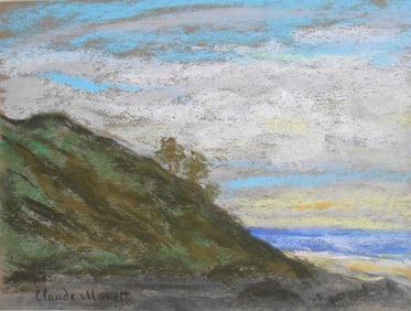 Claude Monet* (1840-1926) Pastel On Paper (See Guarantee & Disclaimer)